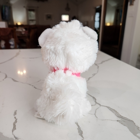 DISNEY Just Play Minnies Happy Helpers Snowpuff White Poodle Dog Plush 7" - Picture 4 of 7